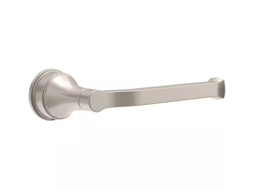 Delta Faryn Wall Mount Single Post Toilet Paper Holder Bath Hardware Accessory in Brushed Nickel