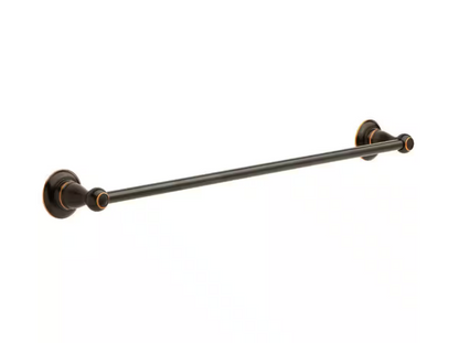 (2-Pack) Delta Porter 24 in. Wall Mount Towel Bar Bath Hardware Accessory in Oil Rubbed Bronze