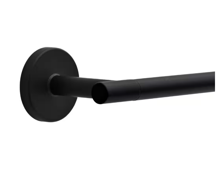Delta Lyndall 18 in. Wall Mount Towel Bar Bath Hardware Accessory in Matte Black