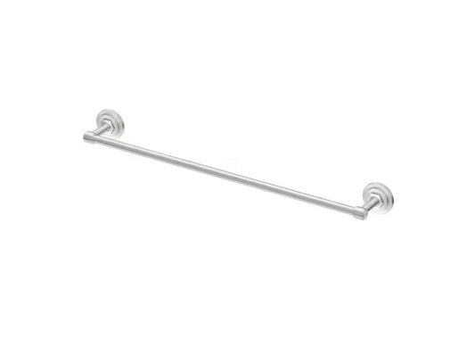 Gatco Lizzie 24 in. Wall Mounted Towel Bar in Brushed Nickel