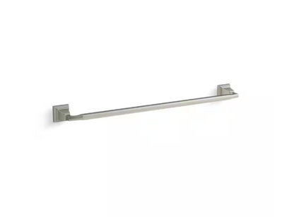 KOHLER Kallan 24 in. Towel Bar in Vibrant Brushed Nickel