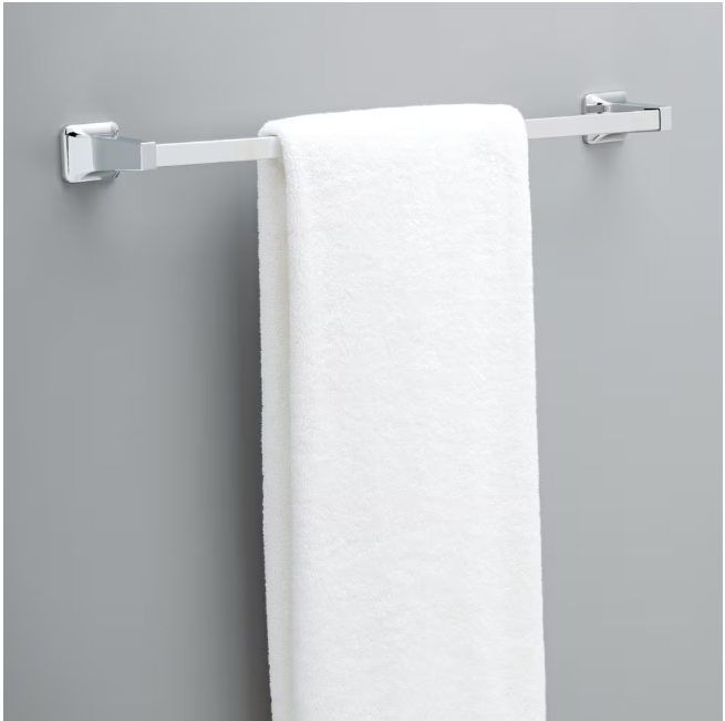 Franklin Brass D2424PC Futura  Bath Hardware Accessory  24-Inch Towel Bar  Polished Chrome