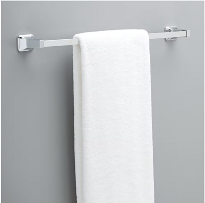 Franklin Brass D2424PC Futura  Bath Hardware Accessory  24-Inch Towel Bar  Polished Chrome