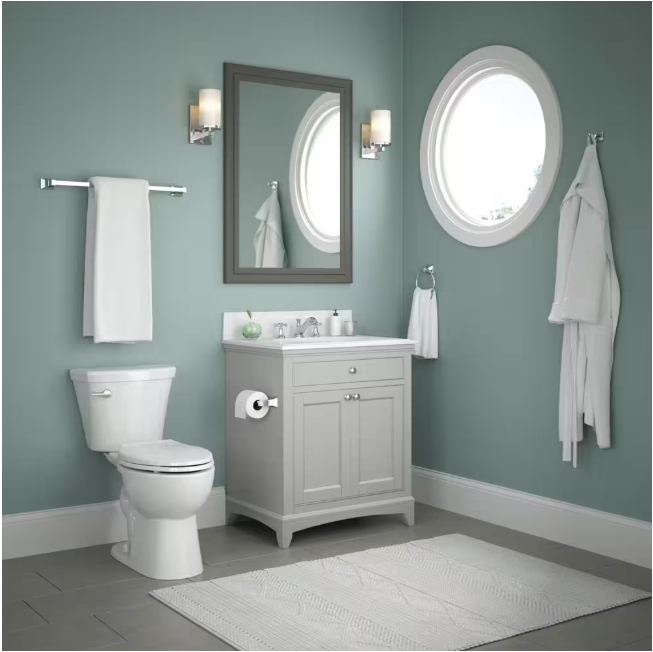 Franklin Brass D2424PC Futura  Bath Hardware Accessory  24-Inch Towel Bar  Polished Chrome
