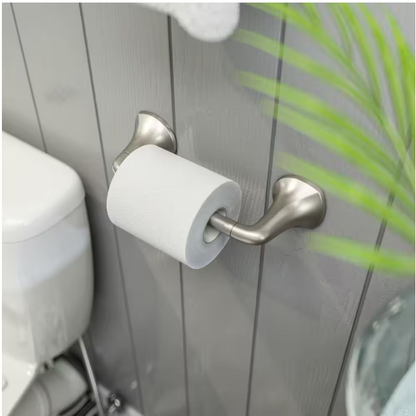 Pfister Ladera Toilet Paper Holder in Spot Defense Brushed Nickel