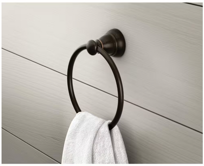 MOEN Banbury Towel Ring in Mediterranean Bronze