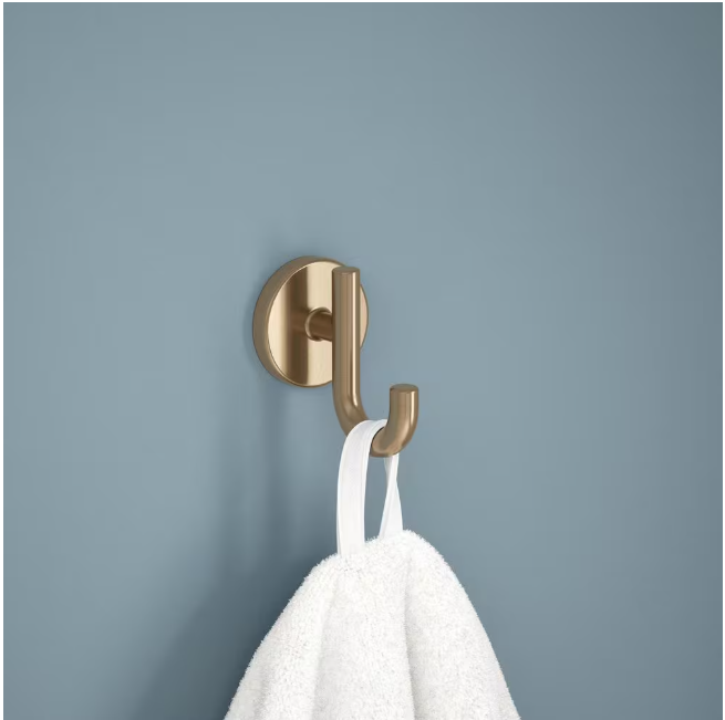 Delta Trinsic Robe Towel Hook Bath Hardware Accessory in Champagne Bronze