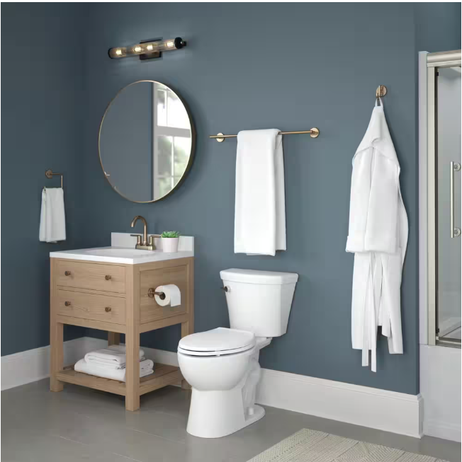 Delta Trinsic Robe Towel Hook Bath Hardware Accessory in Champagne Bronze