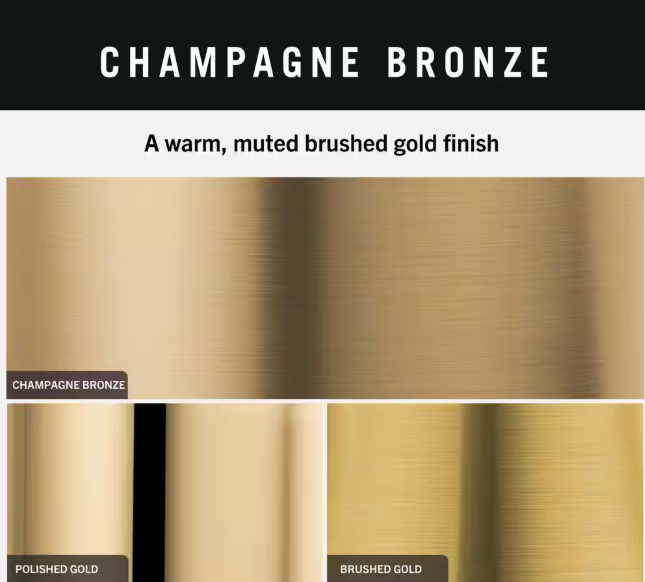 Delta Trinsic Robe Towel Hook Bath Hardware Accessory in Champagne Bronze