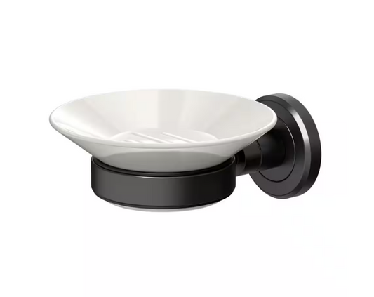Gatco Latitude II Soap Dish Holder in Matte Black