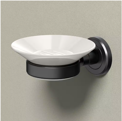 Gatco Latitude II Soap Dish Holder in Matte Black