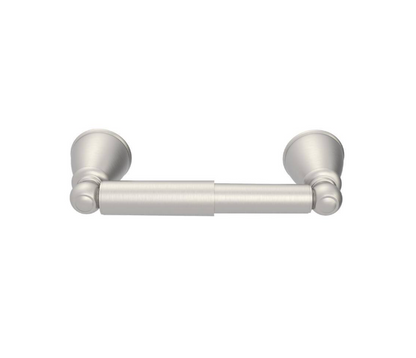Glacier Bay Lisbon Wall Mounted Spring Double Post Toilet Paper Holder in Brushed Nickel Finish