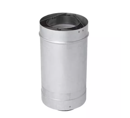 Rheem 12 in. Vent Length 3 x 5 in. Stainless Steel Concentric Vent for Indoor Tankless Gas Water Heaters