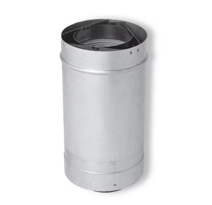 Rheem 12 in. Vent Length 3 x 5 in. Stainless Steel Concentric Vent for Indoor Tankless Gas Water Heaters