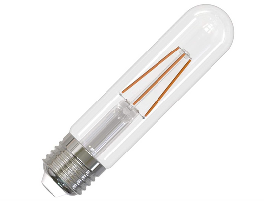 Bulbrite 3 Watt LED T9 Clear Decorative Light Bulb with Mediuem (E26) Base, 3000K