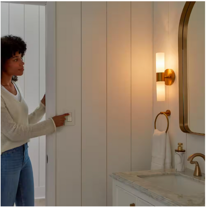 Lutron Sunnata Touch Dimmer Switch, for LED and Incandescent Bulbs, 150-Watt LED/3 Way or Multi Location, White (STCL-153MR-WH)
