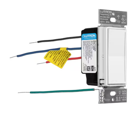 Lutron Sunnata Touch Dimmer Switch, for LED and Incandescent Bulbs, 150-Watt LED/3 Way or Multi Location, White (STCL-153MR-WH)
