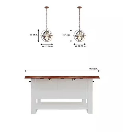 Home Decorators Collection Barton Bay 1-Light Bronze and Champagne Pewter Orb Mini Pendant Hangling Light