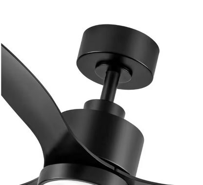 Breezary Sawyer 42 in. Indoor Black Ceiling Fan with Integrated LED Light and Remote Control Included
