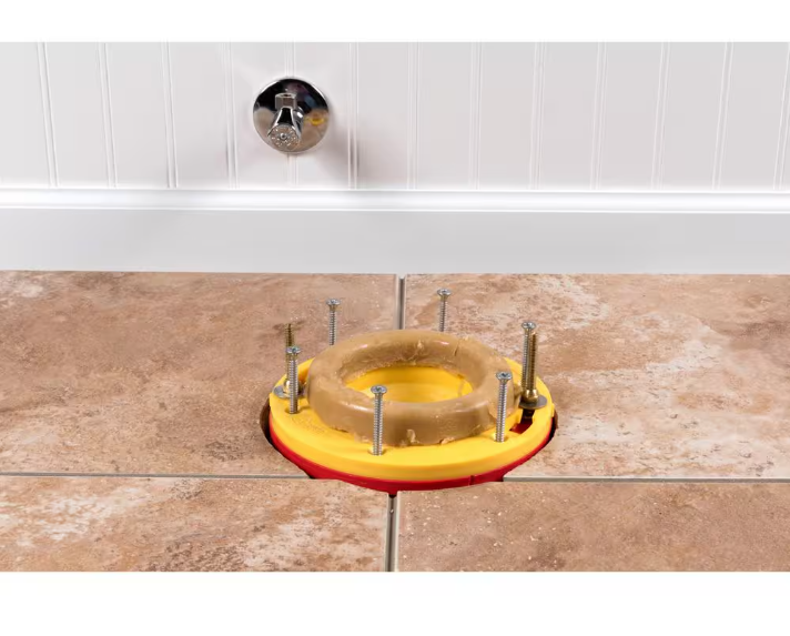 Oatey 1/4 in. - 1-5/8 in. Toilet Flange Extender Kit