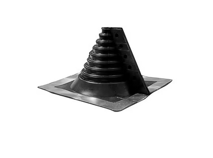 Oatey Retro Master Flash 8 in. x 8 in. Vent Pipe Roof Flashing with 1/4 in. - 4 in. Adjustable Diameter