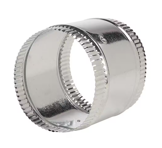 Master Flow 12 in. Flexible Duct and Sheet Metal Connector Splice Collar