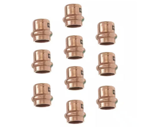 Viega ProPress 3/4 in. Press Copper Cap (10-Pack)