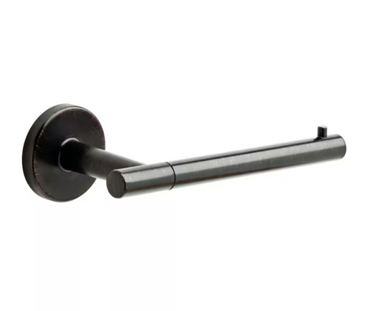 Delta Trinsic Wall Mount Single Post Toilet Paper Holder Bath Hardware Accessory in Venetian Bronze