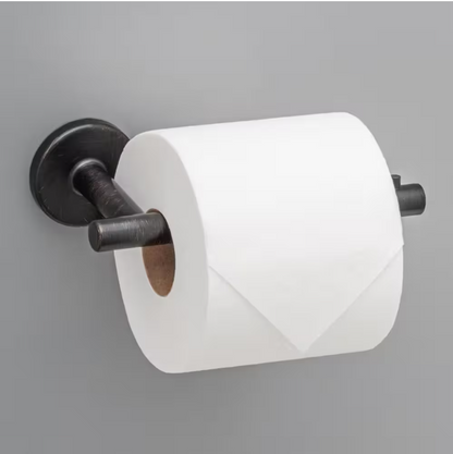 Delta Trinsic Wall Mount Single Post Toilet Paper Holder Bath Hardware Accessory in Venetian Bronze