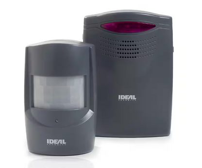IDEAL SECURITY Wireless Expandable Motion Sensor Alarm and Alert - Charcoal Grey