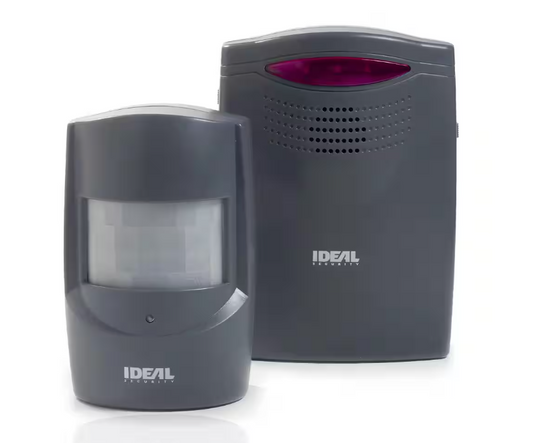 IDEAL SECURITY Wireless Expandable Motion Sensor Alarm and Alert - Charcoal Grey