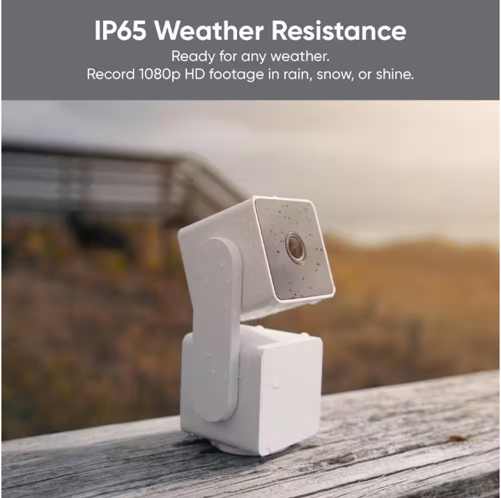 Wyze Pan v3 Wired Indoor/Outdoor 1080P HD Home Security Camera with Privacy Mode