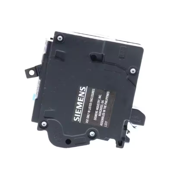 Siemens 15 Amp 1-Pole Dual Function (CAFCI/GFCI) Plug-On Neutral Circuit Breaker