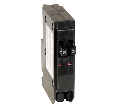 Square D QO 2-20 Amp Single-Pole Tandem Circuit Breaker