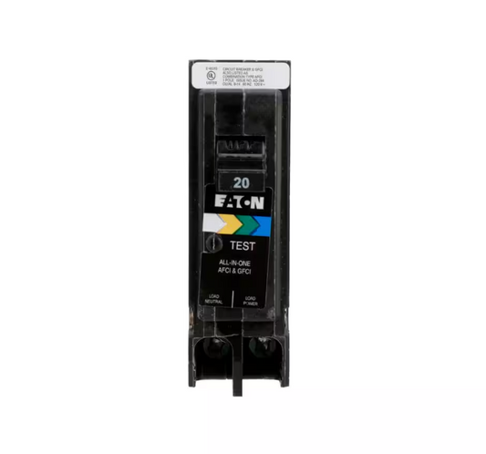 Eaton BR 20 Amp All in One AF/GF Breaker