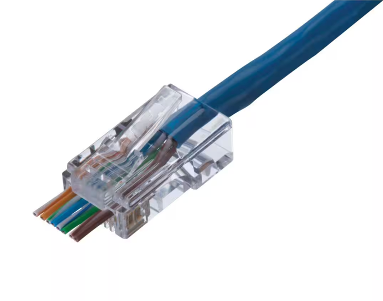 IDEAL Cat5e Feed-Thru Modular Plug (50-Pack)