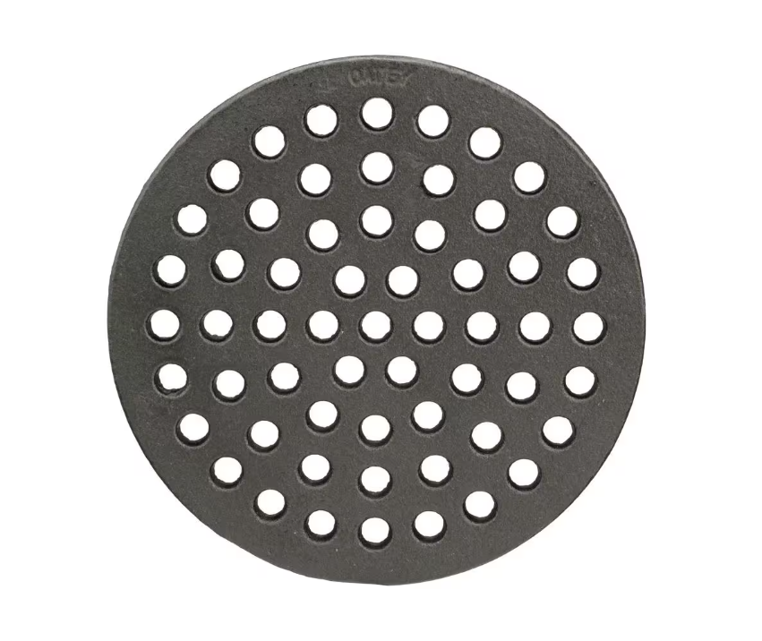 Oatey Round 6-7/8 in. Black Cast Iron Floor Drain Cover