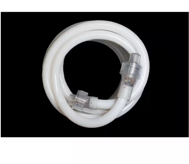 EcoSmart 16.4 ft. Plug-In Bright White LED 360° Outdoor Dimmable Linkable Rope Light with Remote Control