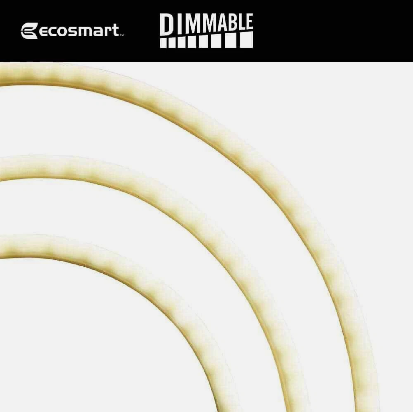 EcoSmart 16.4 ft. Plug-In Bright White LED 360° Outdoor Dimmable Linkable Rope Light with Remote Control