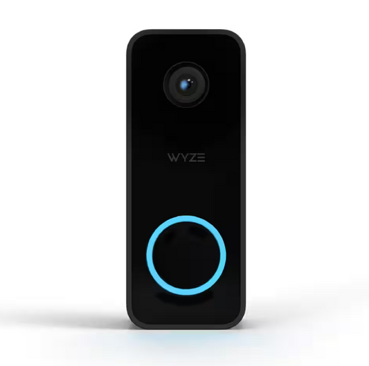 Wyze Wired Video Doorbell v2, 2K HD Video with Head-to-Toe view, 2-way Audio, Night Vision, Voice Assistants