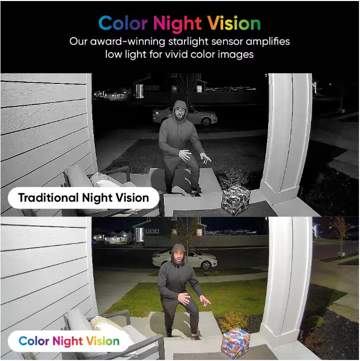 Wyze Wired Video Doorbell v2, 2K HD Video with Head-to-Toe view, 2-way Audio, Night Vision, Voice Assistants