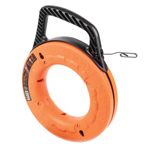 Klein Tools 65 ft. Steel Fish Tape, 1/8 in. Width
