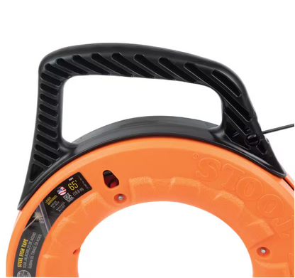 Klein Tools 65 ft. Steel Fish Tape, 1/8 in. Width