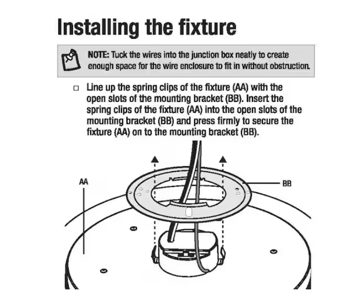 Commercial Electric 11 in. Matte Black Motion Sensor Integrated LED Dimmable Selectable CCT Flush Mount Indoor Ceiling Light