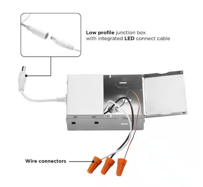 Commercial Electric Value Series 6 in LED Slim Canless - White - (10-Pack)