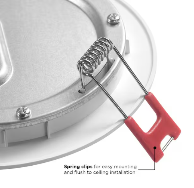 Commercial Electric Value Series 6 in LED Slim Canless - White - (10-Pack)