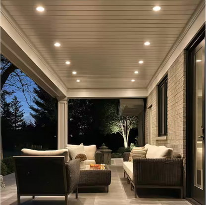 Commercial Electric Value Series 6 in LED Slim Canless - White - (10-Pack)