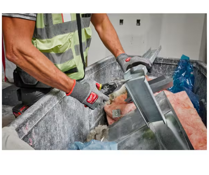 Milwaukee Medium High Dexterity Cut 5 Resistant Nitrile Dipped Outdoor and Work Gloves