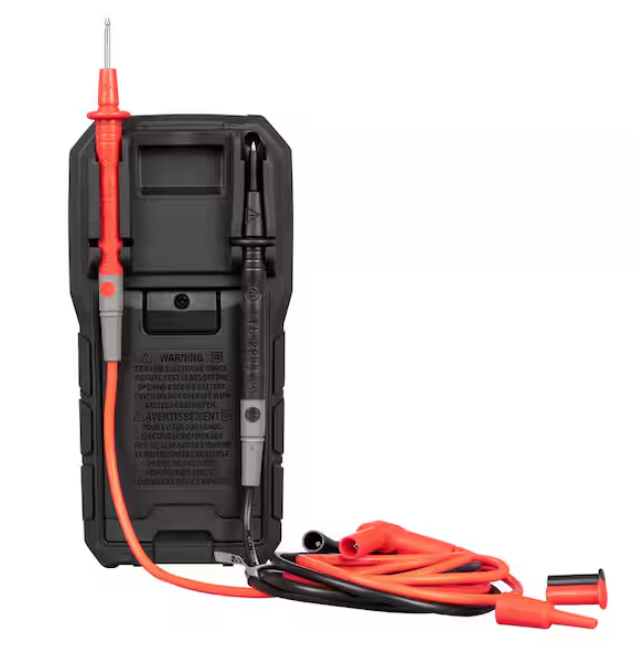 Commercial Electric 600-Volt True RMS Manual-Ranging Digital Multimeter
