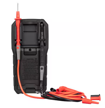 Commercial Electric 600-Volt True RMS Manual-Ranging Digital Multimeter